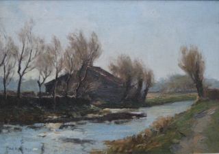”Poldersloot” ”schilderij
